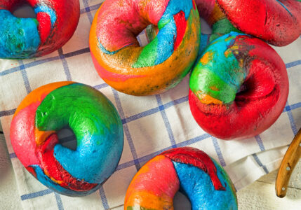 Rainbow Bagels Jigsaw Puzzle Rainbow Bagels Jigsaw Puzzle