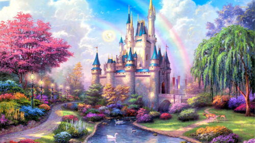 Rainbow Castle Jigsaw Puzzle