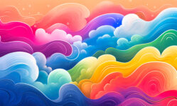 Rainbow Waves