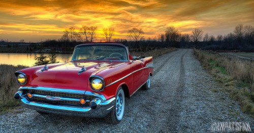 Red ’57 Chevy Jigsaw Puzzle