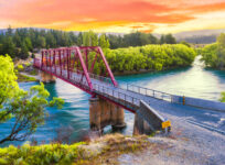 Red Bridge Jigsaw Puzzle