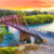 Red Bridge Jigsaw Puzzle
