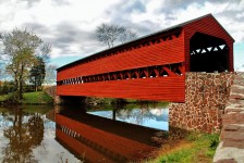 Red Covered Bridge