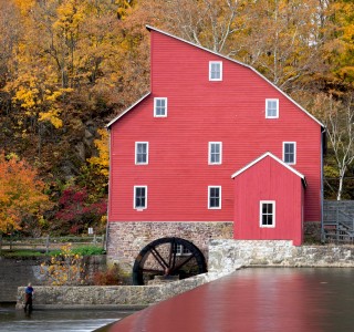 Red Mill Jigsaw Puzzle