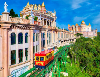 Red Monorail Car Jigsaw Puzzle