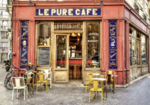 Red Paris Cafe Jigsaw Puzzle