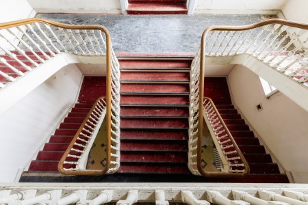 Red Stairs Jigsaw Puzzle