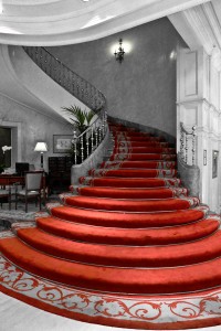 Red Stairs Jigsaw Puzzle