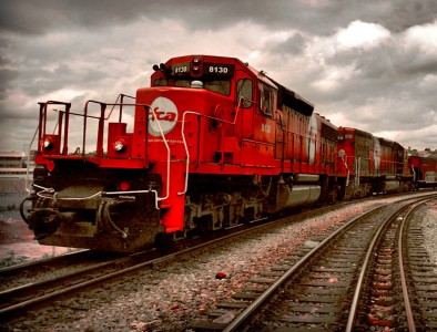 Red Train Jigsaw Puzzle