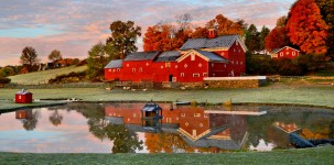 Reflected Barn