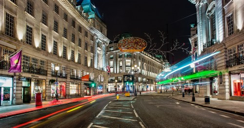 Regent Street Lights Jigsaw Puzzle