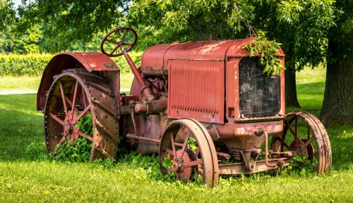 Retired Tractor Jigsaw Puzzle