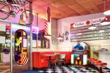 Retro Diner Interior Jigsaw Puzzle
