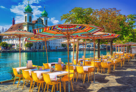Reuss River Restaurant Jigsaw Puzzle