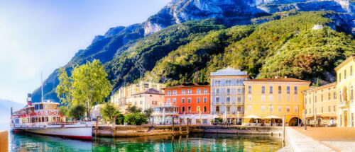 Riva del Garda Waterfront Jigsaw Puzzle