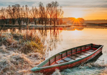 River Frost Jigsaw Puzzle