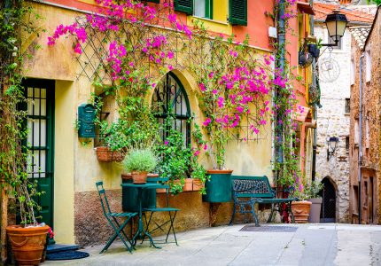 Roquebrune-Cap-Martin Street Jigsaw Puzzle