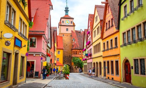 Rothenburg Colors Jigsaw Puzzle
