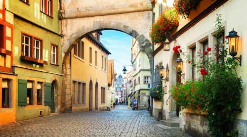 Rothenburg Street Jigsaw Puzzle