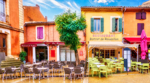 Roussillon Restaurants Jigsaw Puzzle
