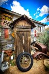 Route 66 Outhouse