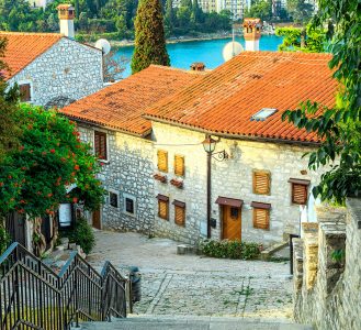 Rovinj Street Jigsaw Puzzle