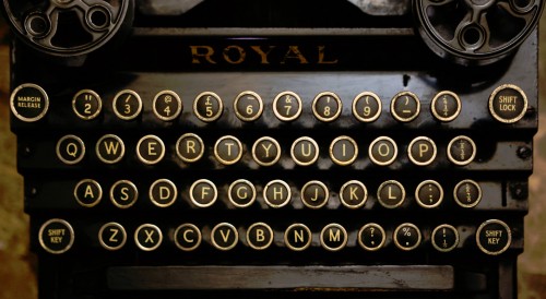 Royal Typewriter Jigsaw Puzzle