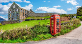 Ruins in Wales Jigsaw Puzzle
