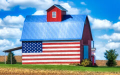 Rural American Barn