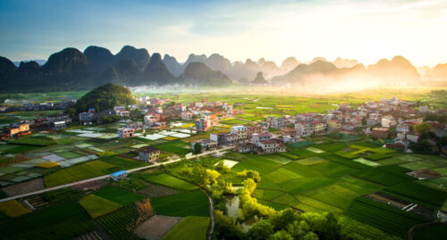 Rural China Jigsaw Puzzle