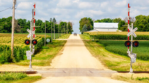 Rural Crossing Jigsaw Puzzle