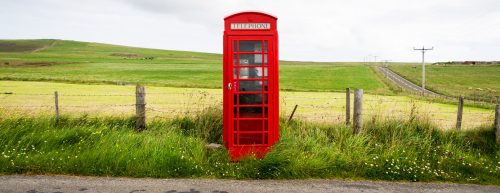 Rural Phone Booth Jigsaw Puzzle
