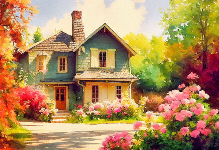 Rustic Cottage Jigsaw Puzzle