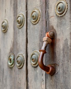 Rustic Door Knocker Jigsaw Puzzle