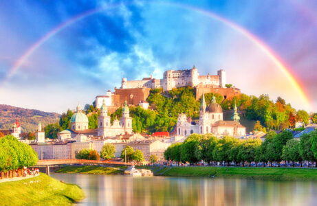 Salzburg Rainbow Jigsaw Puzzle