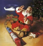 Santa Claus Playing