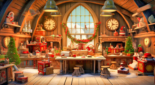 Santa’s Workshop Jigsaw Puzzle