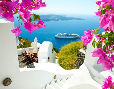 Santorini Cruise Jigsaw Puzzle