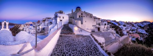 Santorini Path Jigsaw Puzzle