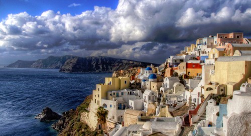 Santorini View Jigsaw Puzzle