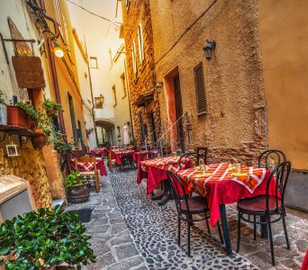 Sardinia Cafe Jigsaw Puzzle