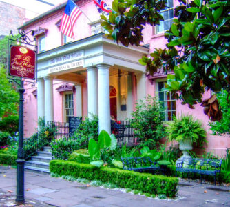 Savannah Pink House Jigsaw Puzzle