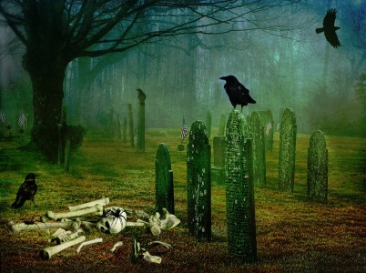 Scary Graveyard Jigsaw Puzzle