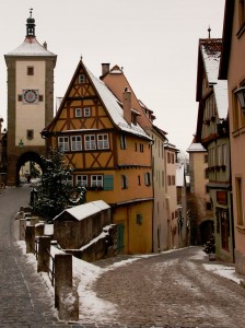 Scenic German Town Jigsaw Puzzle