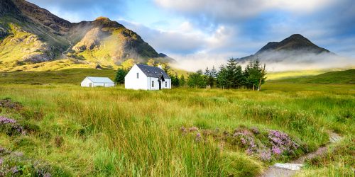 Scottish Cottage Jigsaw Puzzle