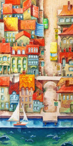 Seaside Town Jigsaw Puzzle