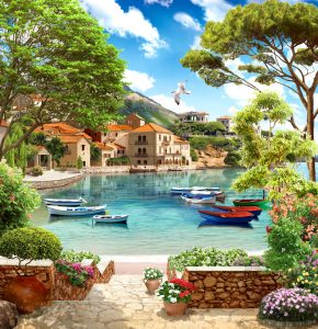 Seaside Villa Jigsaw Puzzle