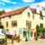 Seaside Village Street Jigsaw Puzzle