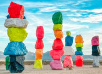 Seven Magic Mountains Jigsaw Puzzle