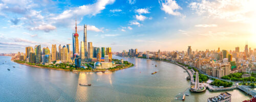 Shanghai Skyline Jigsaw Puzzle